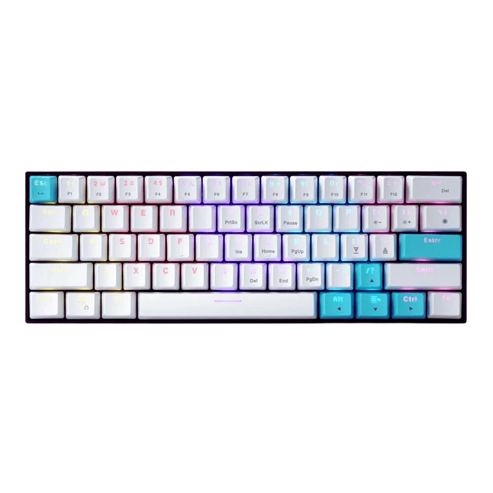 Teclado Mecânico Delux KM36 60% RGB