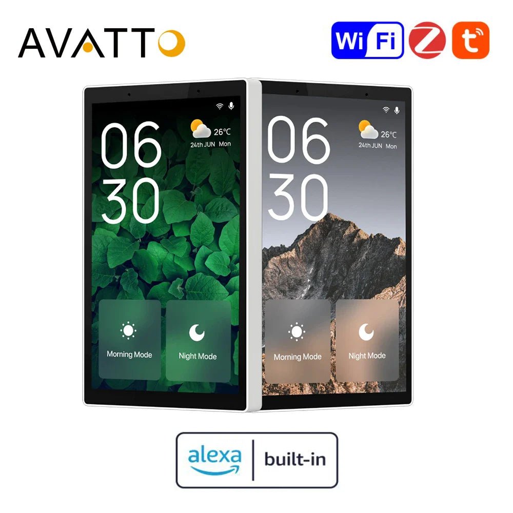 Controle Inteligente AVATTO P6EPro - Conectividade Wi - Fi e Zigbee - BoostedBit - BoostedBit - Sence Switch - C - 1 -