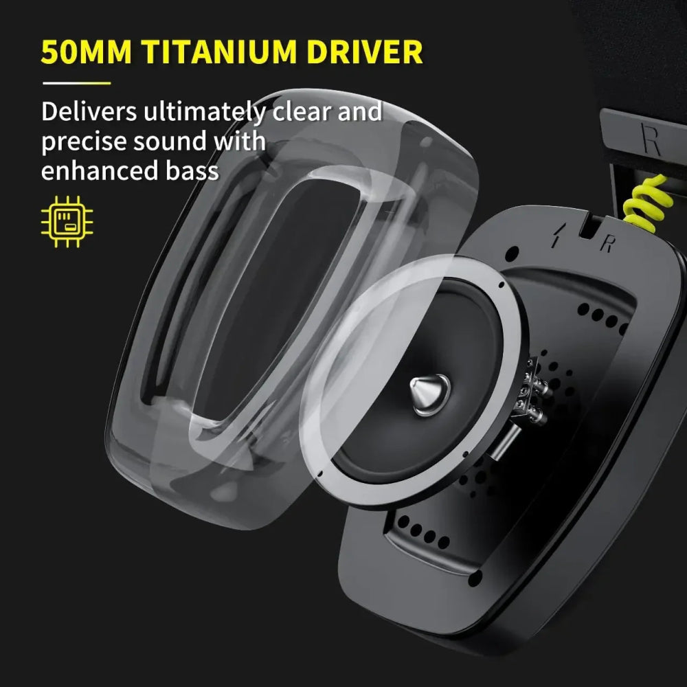 Headset Gamer BINNUNE BW06 ProGame Wireless - BoostedBit - BoostedBit - Preto -