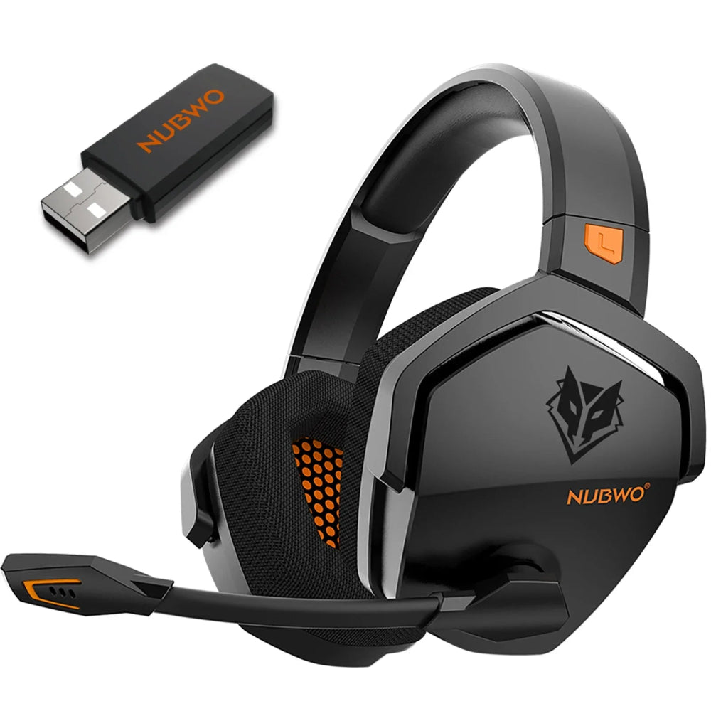 Headset Gamer NUBWO G06 DualMode - BoostedBit - BoostedBit - Laranja -