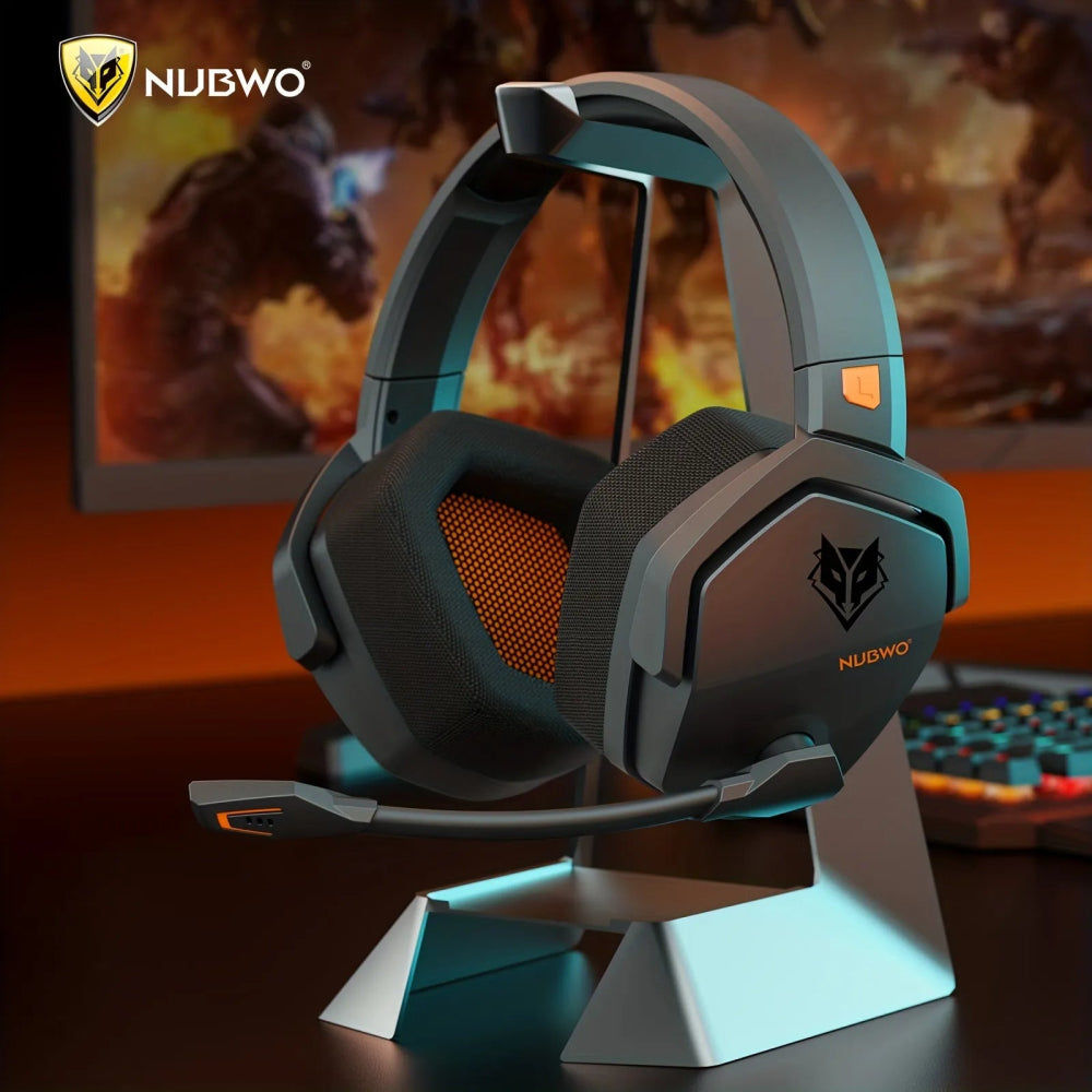 Headset Gamer NUBWO G06 DualMode - BoostedBit - BoostedBit - Laranja -