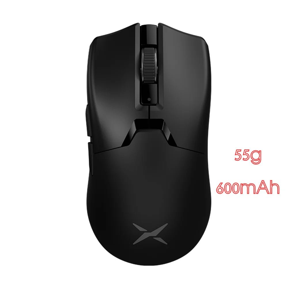 Mouse gamer Delux M800 Ultra, 55g, 6 botões, Tri - Mode, 26000DPI - M800 Ultra PAW3395 - BoostedBit - BoostedBit - Preto 55g 600mAh -