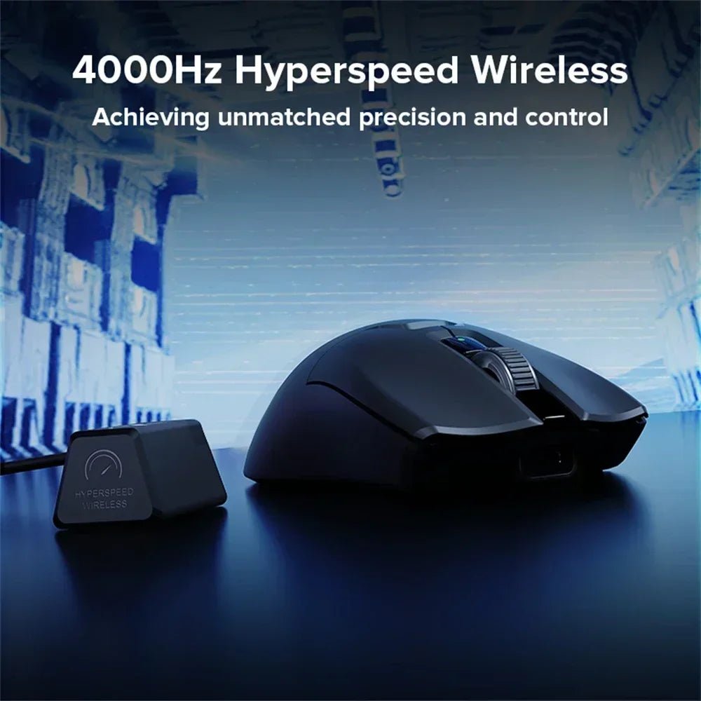 Mouse gamer Delux M800 Ultra, 55g, 6 botões, Tri - Mode, 26000DPI - M800 Ultra PAW3395 - BoostedBit - BoostedBit - Preto 55g 600mAh -