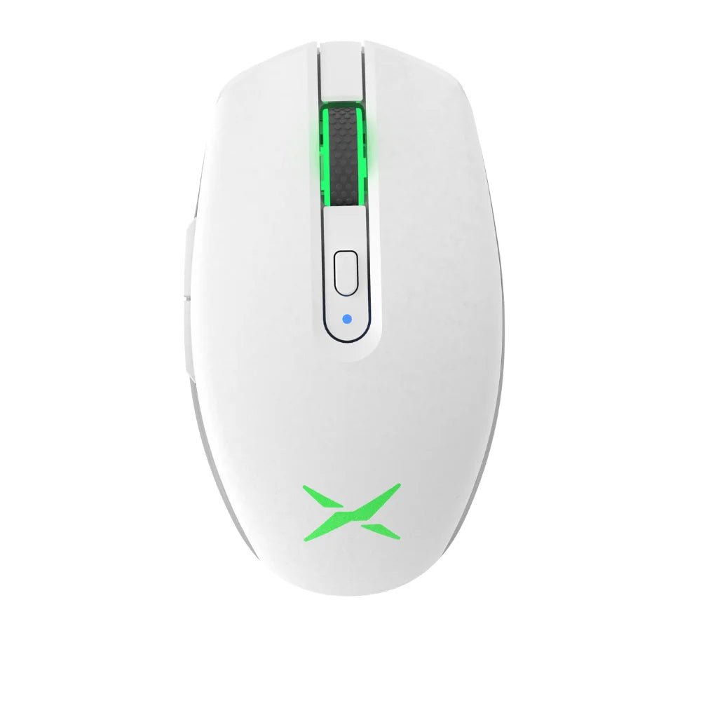 Mouse gamer Delux M820DC, sem fio, 6 botões, 16000 DPI, RGB, 91g - M820DC PAW3335 - BoostedBit - BoostedBit - M820DC Branco - C - 1 -