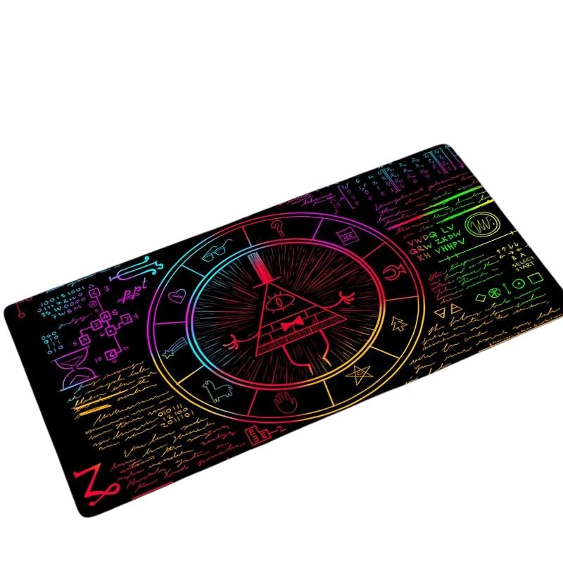 Mousepad Gamer de Borracha Antiderrapante (Gravity Falls) - BoostedBit - BoostedBit - Gravity Falls - 900x400x2mm -