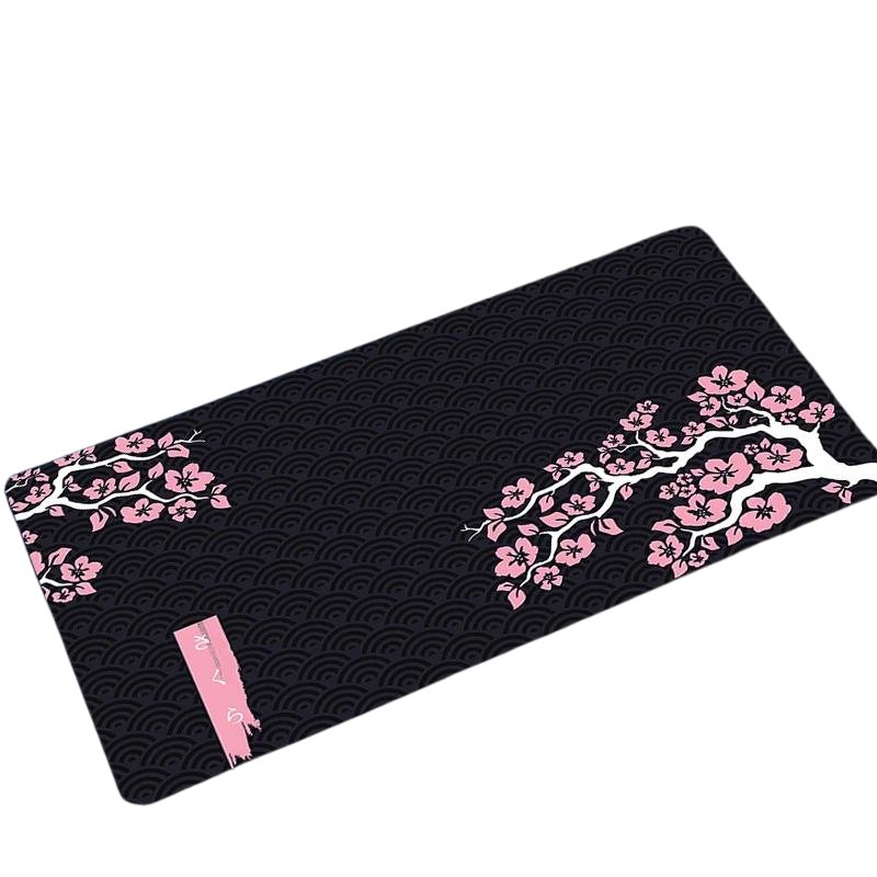 Mousepad Gamer de Borracha Antiderrapante (Sakura) - BoostedBit - BoostedBit - Roxo 1 - 300x700x3mm -