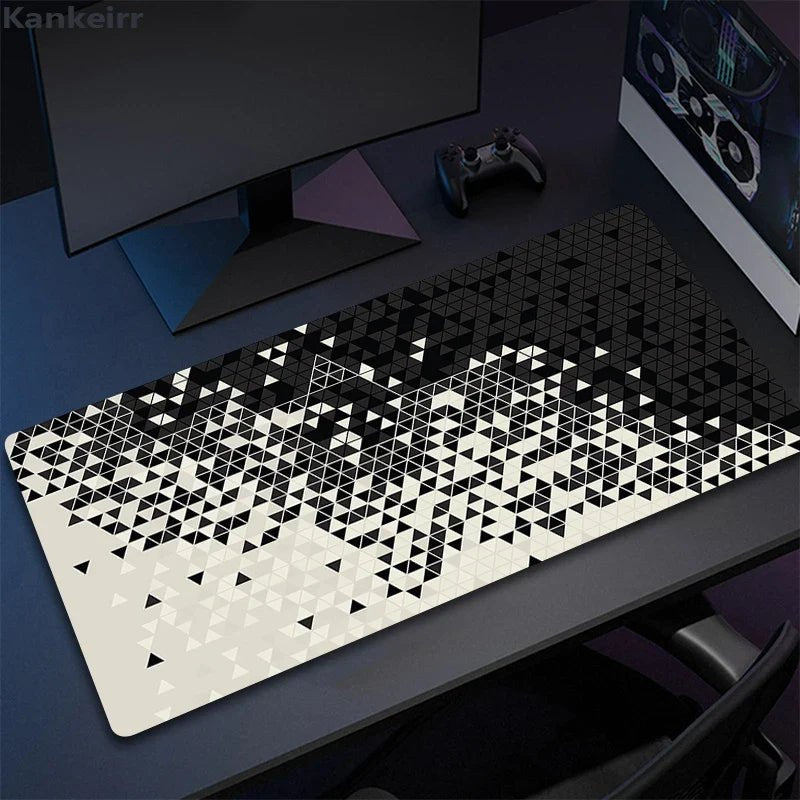 MousePads Gamer de Borracha Antiderrapante (Geométrico) - BoostedBit - BoostedBit - Geométrico 10 - 300x700x3mm -