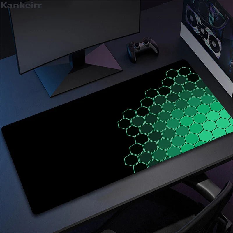 MousePads Gamer de Borracha Antiderrapante (Geométrico) - BoostedBit - BoostedBit - Geométrico 15 - 300x700x3mm -