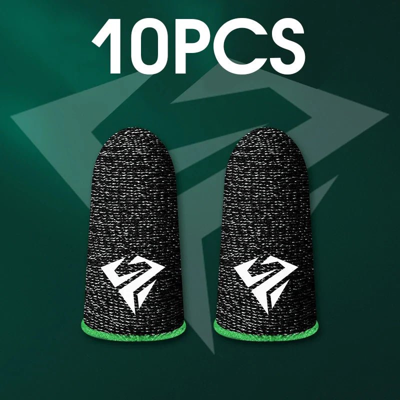 Protetores de Dedos Antissuor e Antiderrapantes Elenxs – Pacote com 5 pares - BoostedBit - BoostedBit - B - Verde - C - 1 -
