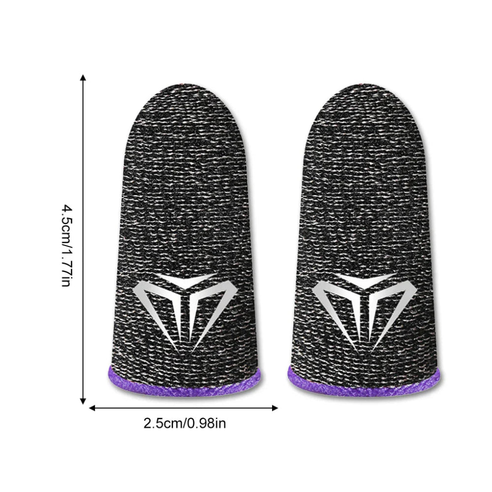 Protetores de Dedos Antissuor e Antiderrapantes Elenxs – Pacote com 5 pares - BoostedBit - BoostedBit - B - Vermelho - C - 1 -