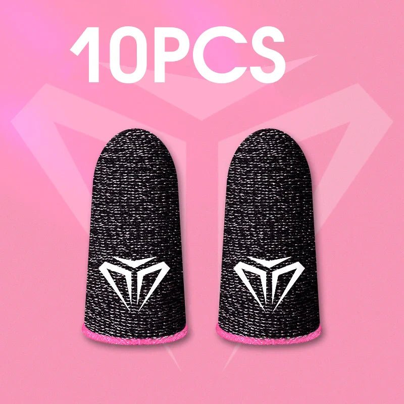 Protetores de Dedos Antissuor e Antiderrapantes Elenxs – Pacote com 5 pares - BoostedBit - BoostedBit - A - Rosa 2 - C - 1 - 