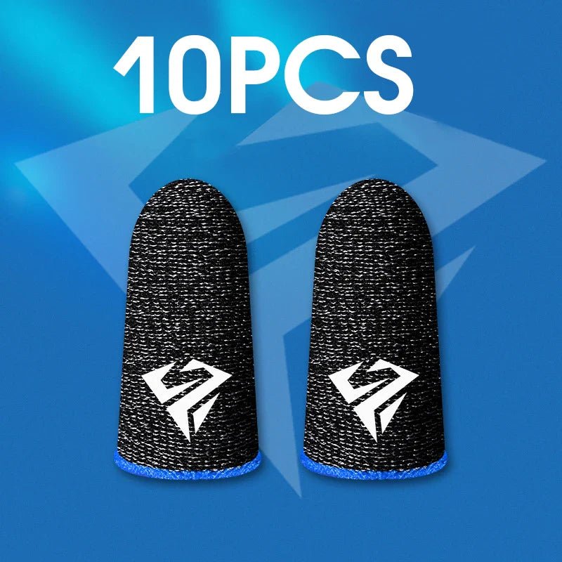 Protetores de Dedos Antissuor e Antiderrapantes Elenxs – Pacote com 5 pares - BoostedBit - BoostedBit - B - Azul - C - 1 - 